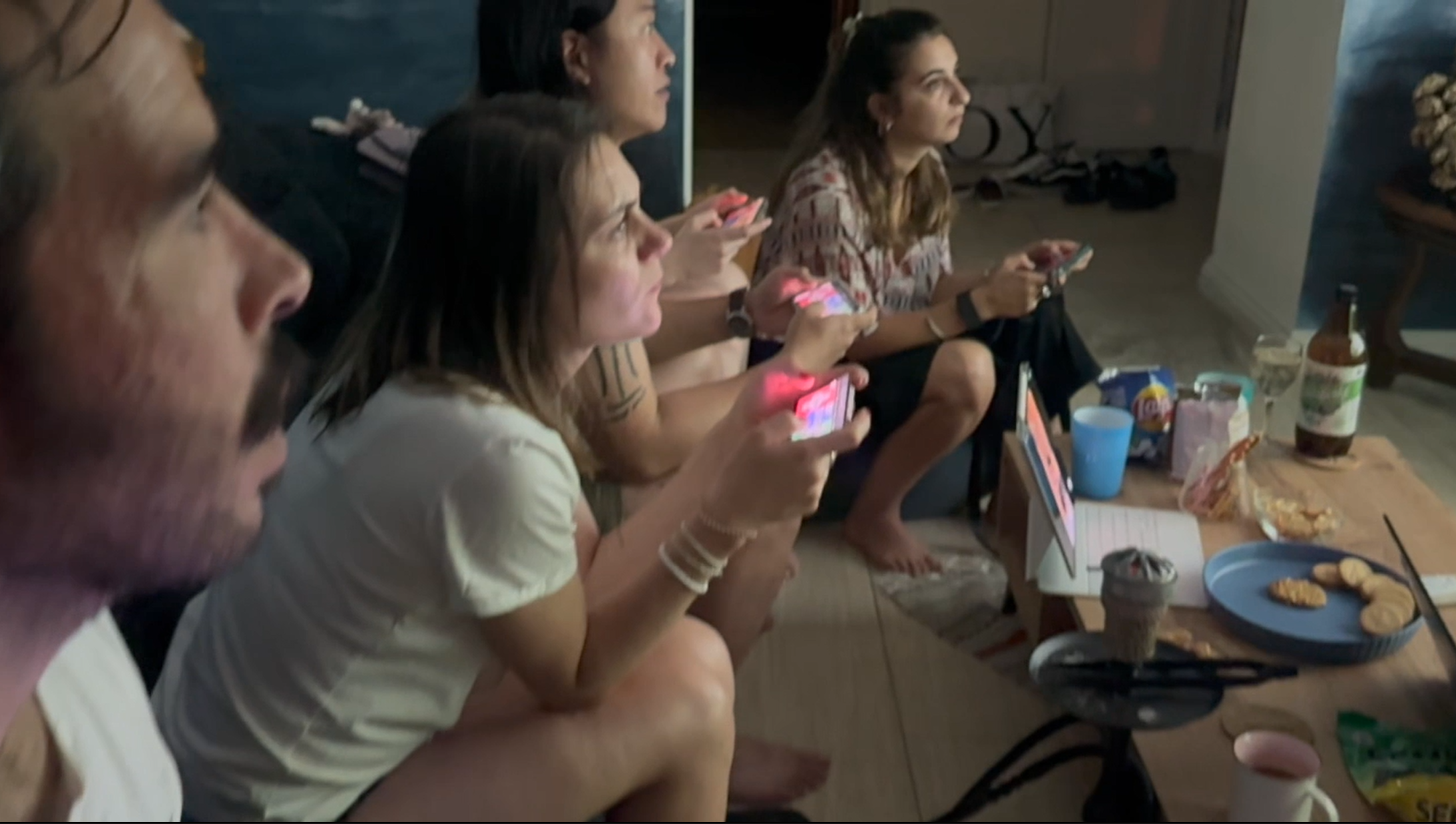 Holding phone controller portrait